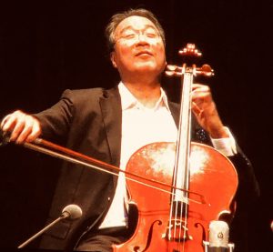 Yo-Yo Ma performed the Bach Project