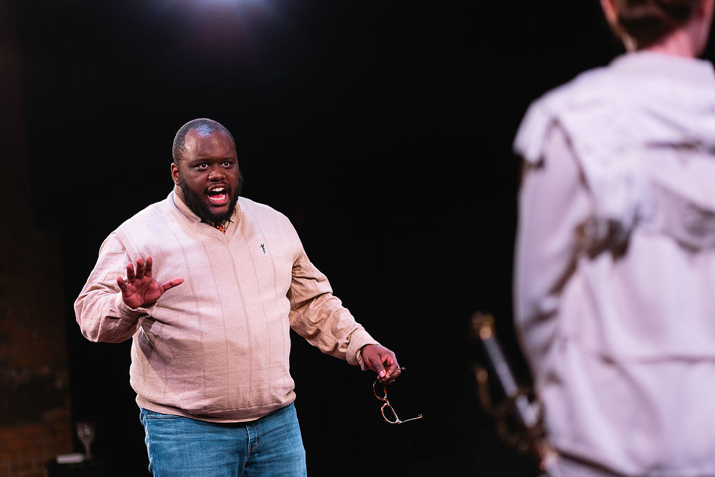 Reginald Hemphill as Horatio. Photo Credit: Faith Decker / Wannabe Studio